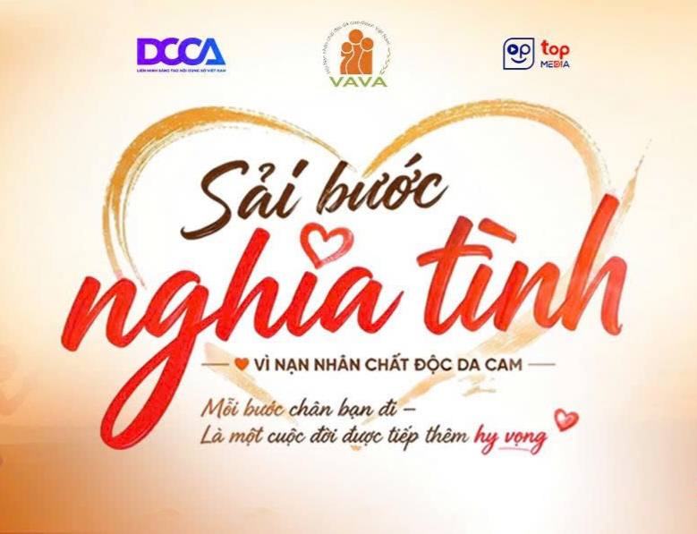 Sải bước nghĩa tình - 65 năm chung tay xoa dịu nỗi đau da cam